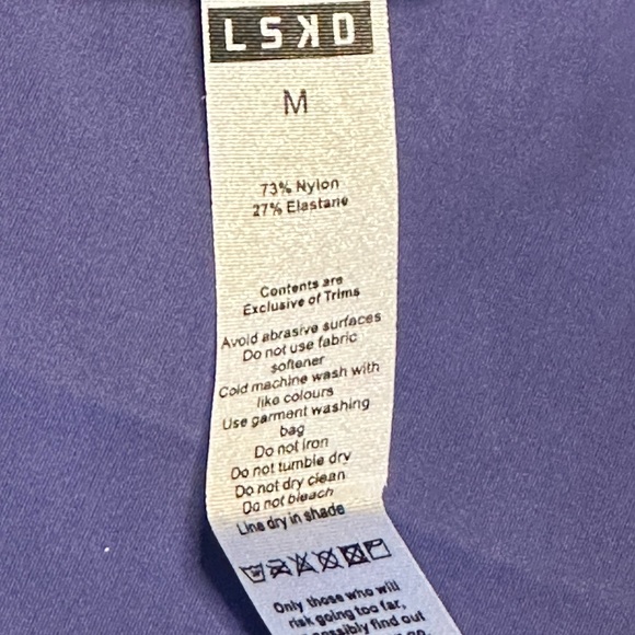 LSKD Agility Active Tank Top size M Purple - Picture 5 of 5